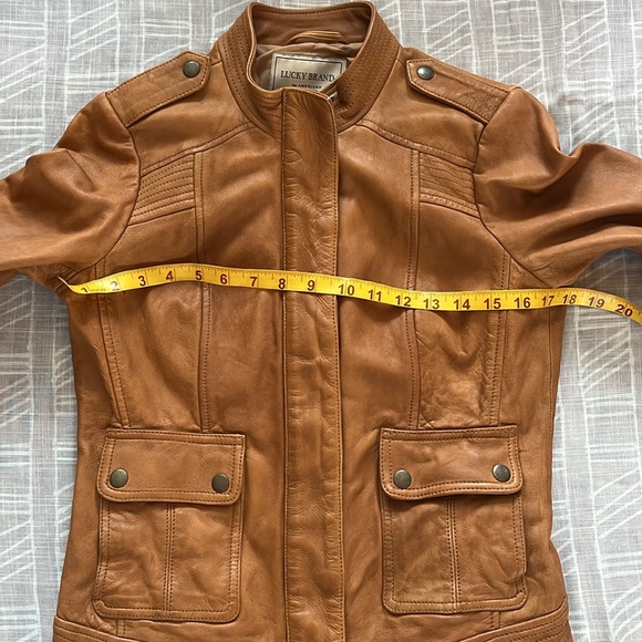Lucky Brand Genuine Leather Jacket - Picture 8 of 9